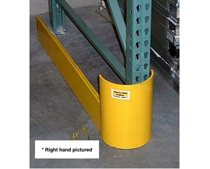 Save-Ty Yellow 42″ End of Aisle Guard – Left Side Pallet Rack Now