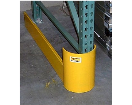 Save-Ty Yellow 42″ End of Aisle Guard – Right Side Pallet Rack Now