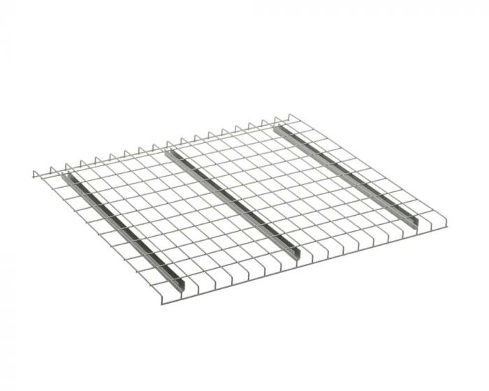 Nashville Wire Products Waterfall Step 48″D x 58″W Pallet Rack Wire Deck Pallet Rack Now