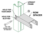 Ridg-U-Rak Row Spacer Hardware Kit – Box of 24 Pallet Rack Now