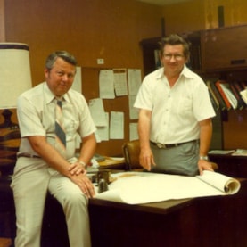 Fred Anderson (L) and Rus Gerhard (R)