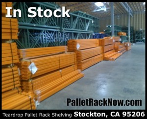 Stockton Californial pallet rack for sale and in stock