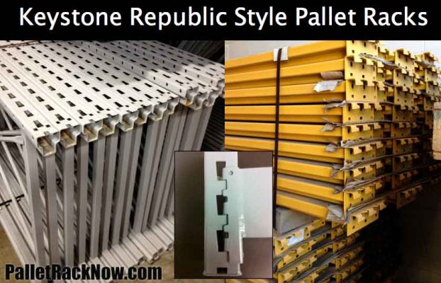 Used Keystone Republic Style Pallet Rack