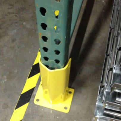 Warehouse Safety Rack Guard