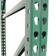 Pallet rack frame capacity calculation