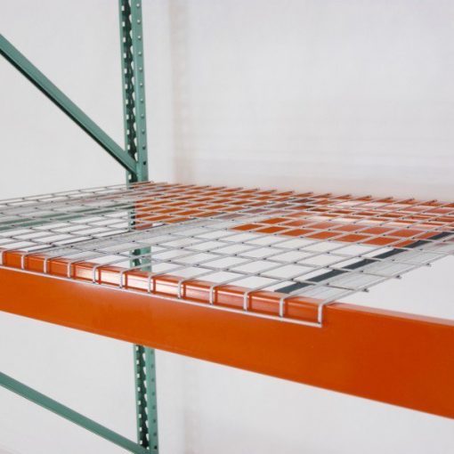NWP Waterfall Step 48″D x 58″W Pallet Rack Wire Deck Pallet Rack Now