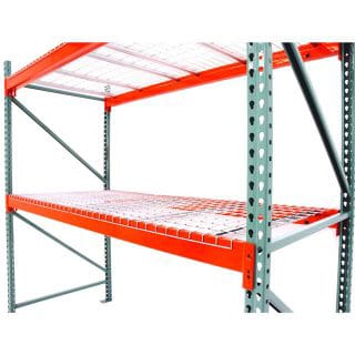 How to measure your pallet rack. Image of a pallet rack bay.