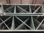 stack of steel king frames