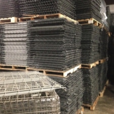 used pallet rack wire decking